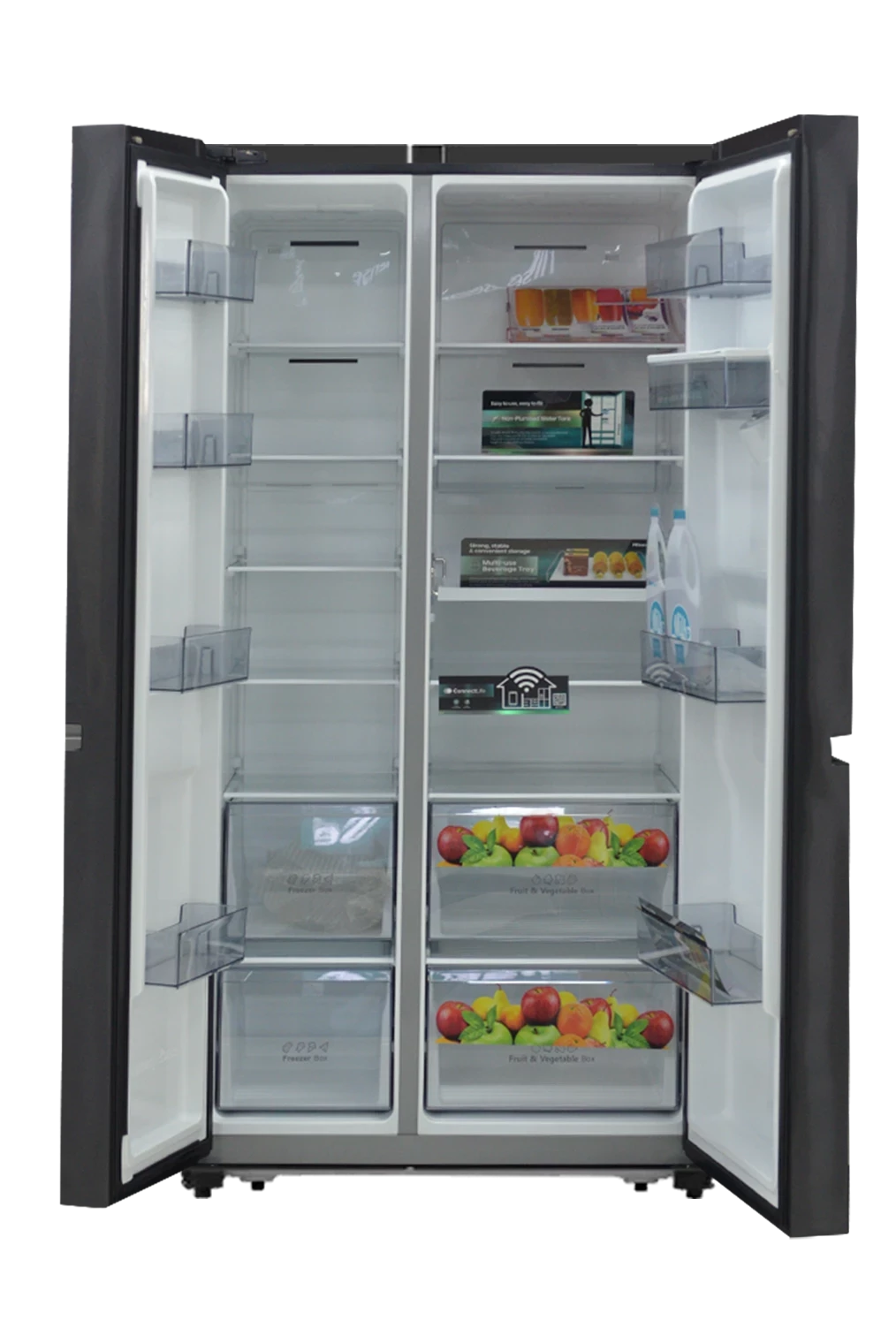 Սառնարան երկու դուռ Hisense RS-87W41WD-Bi 