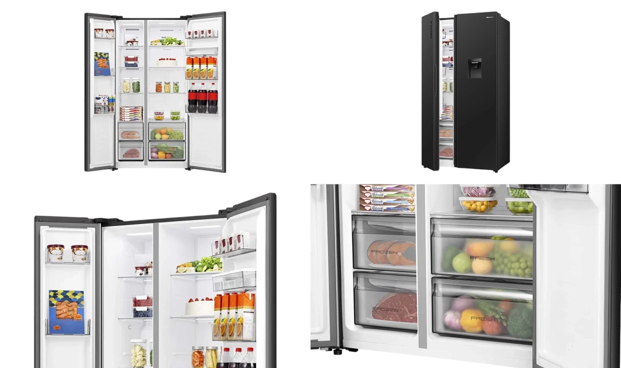 Սառնարան երկու դուռ Hisense HRSBS540BW 