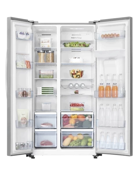 Սառնարան երկու դուռ Hisense SS74WSWD-INOX 