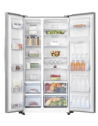 Սառնարան երկու դուռ Hisense SS74WSWD-INOX 