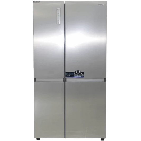 Սառնարան երկու դուռ Hisense RS87W41WD-INOX