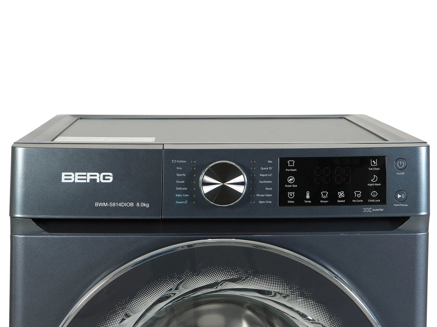 Լվացքի մեքենա BERG BWM-S814DIOB