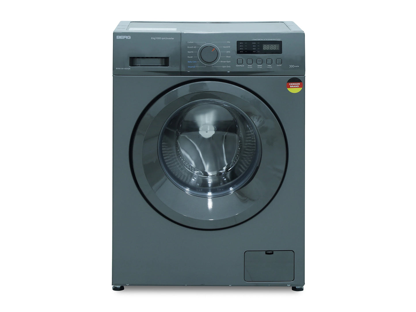 Լվացքի մեքենա BERG BWM-S610DIGR