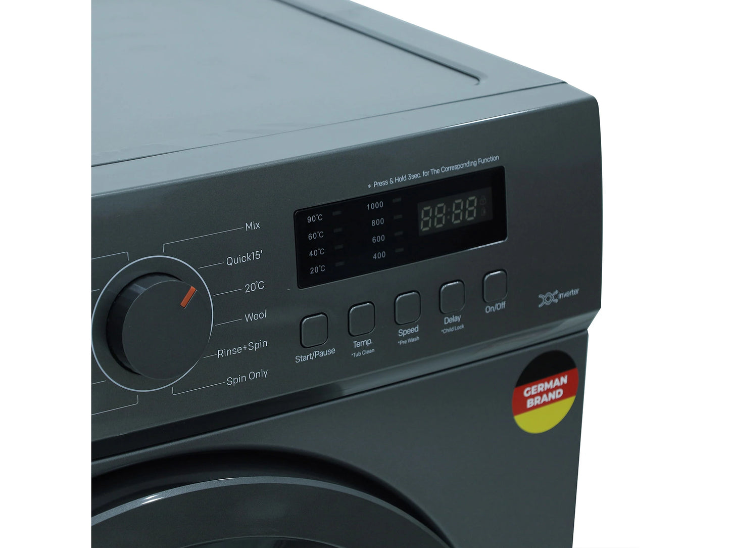 Լվացքի մեքենա BERG BWM-S610DIGR